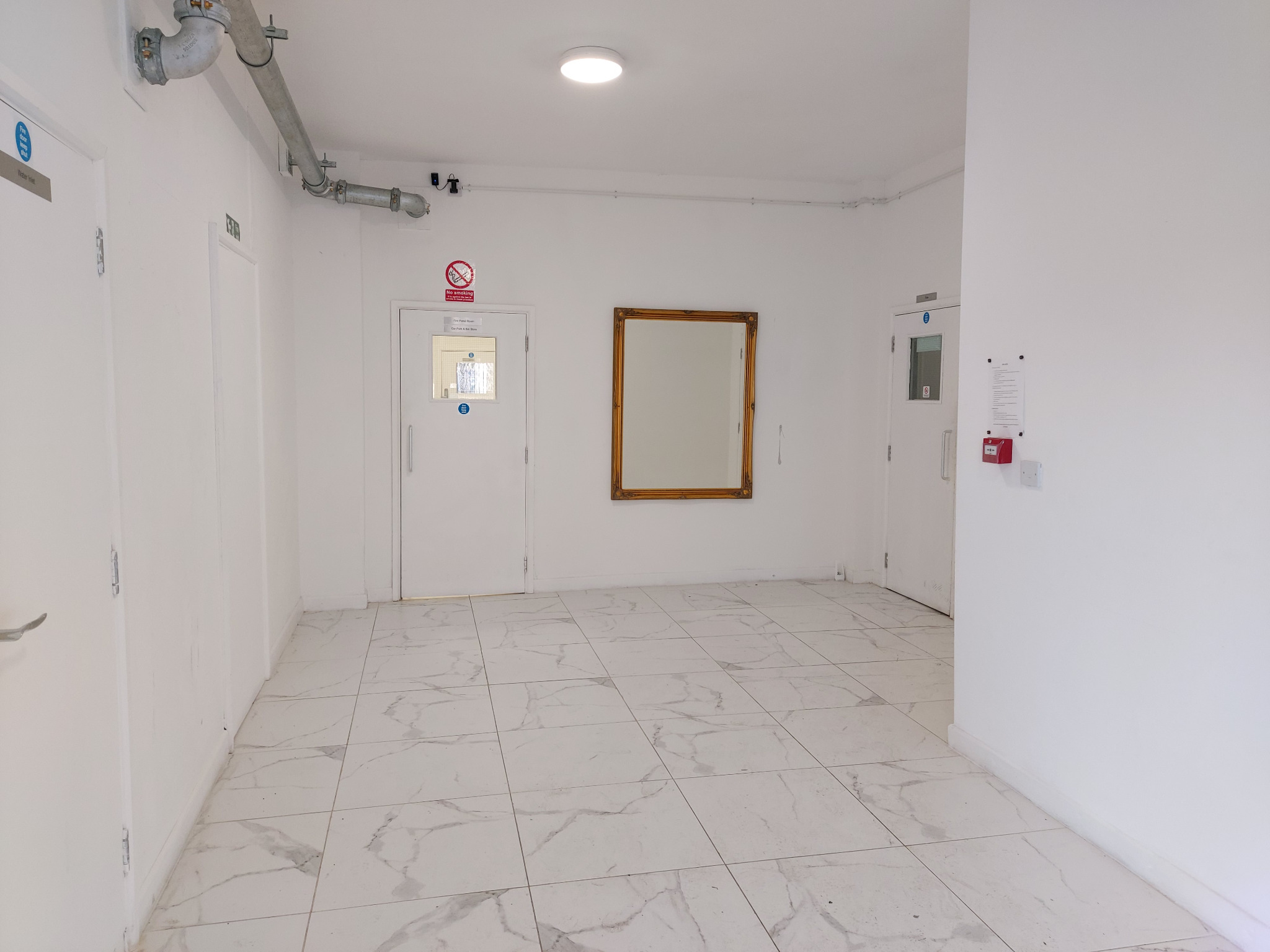 Completed communal area at Loughborough
